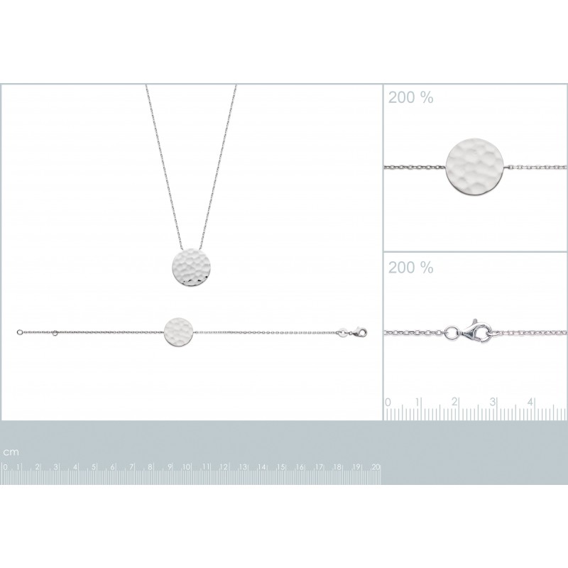 Collier Coque de Nacre Argent 925 rhodié 72160045
