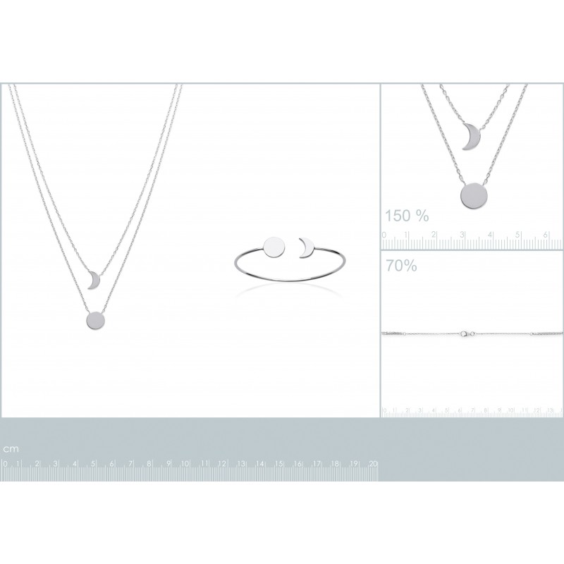 Collier Coque de Nacre Argent 925 rhodié 72150540