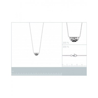 Collier Coque de Nacre Argent 925 rhodié 72146445