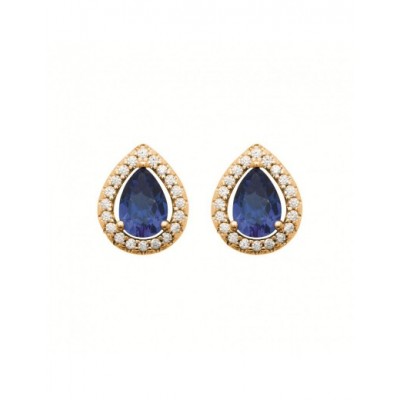 Boucles d'oreilles Coque de Nacre Plaqué Or 23006440