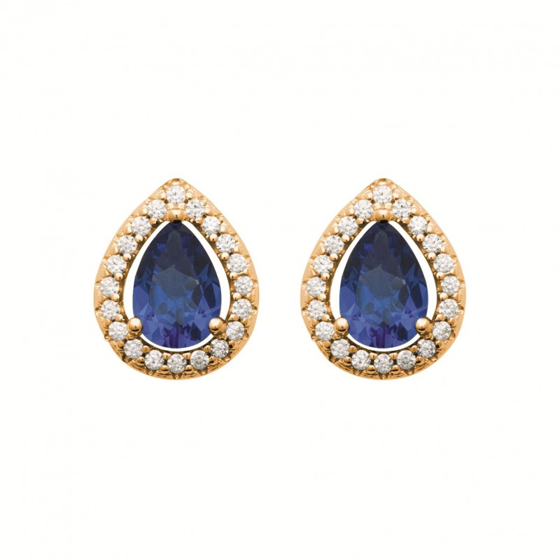 Boucles d'oreilles Coque de Nacre Plaqué Or 23006440