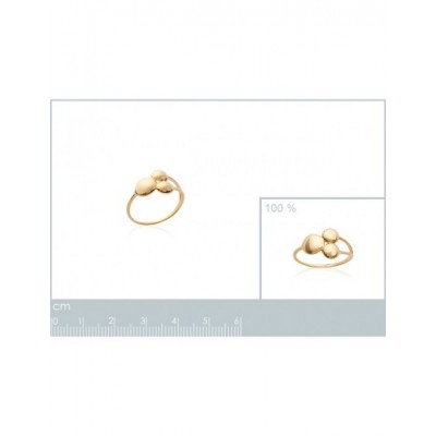 Bague Coque de Nacre Plaqué Or 2266300