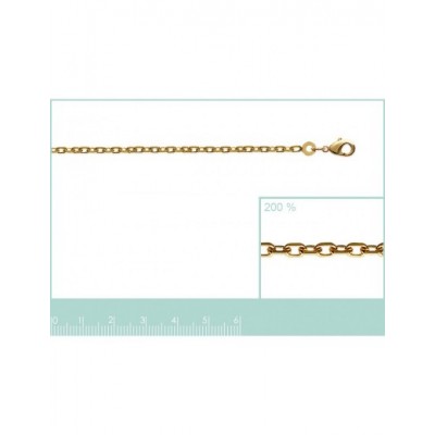 Chaine Coque de Nacre Plaqué Or 750  22507050