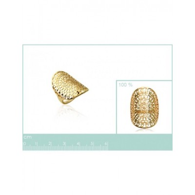 Bague Coque de Nacre Plaqué Or  2219500