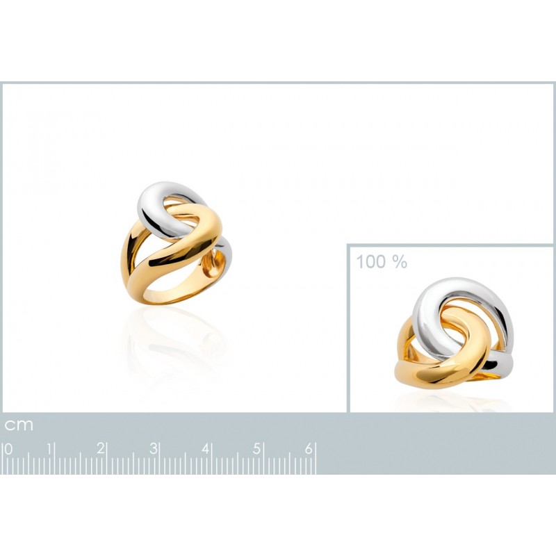 Bague Coque de Nacre Plaqué Or  2133201