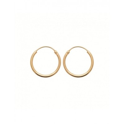 Boucles d'oreilles Coque de Nacre Plaqué Or 750  202220