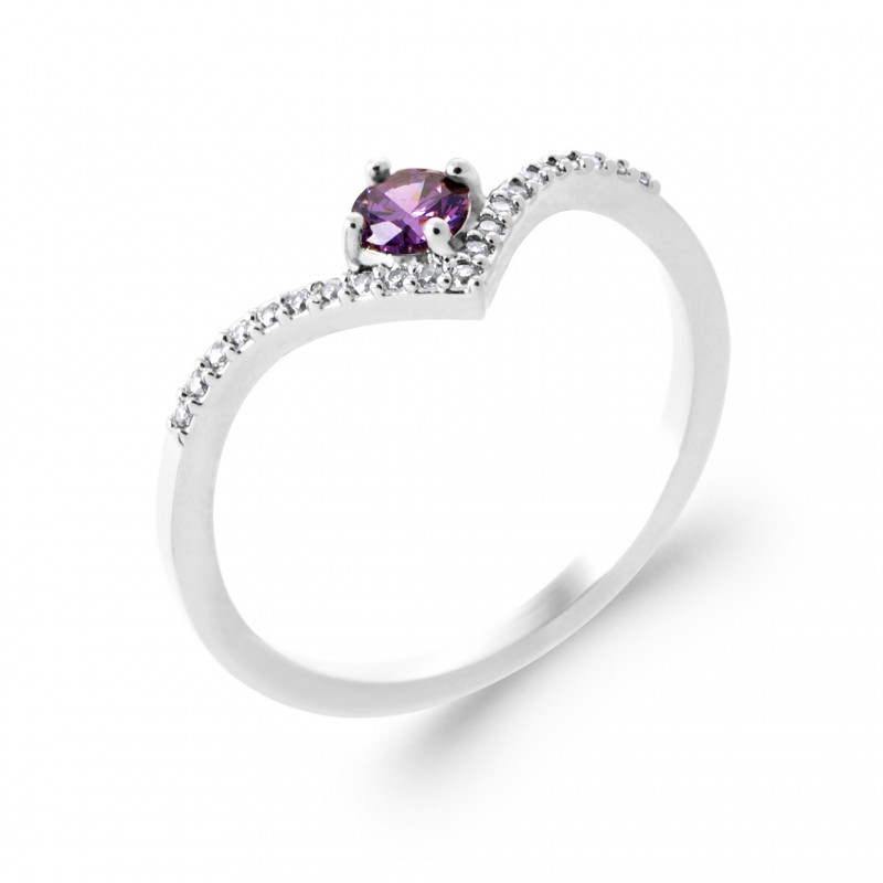 Bague Coque de Nacre Argent et pierre 1985770