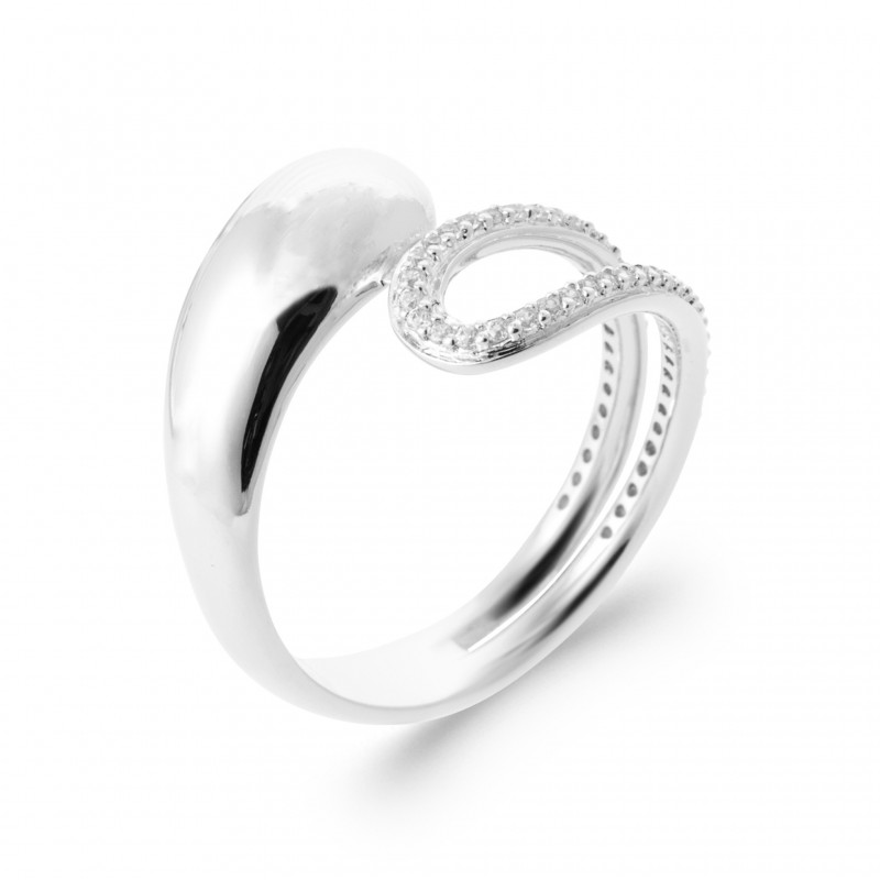 Bague Coque de Nacre Argent 925 1981010