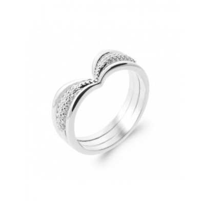 Bague Coque de Nacre Argent 925 et pierre1976710