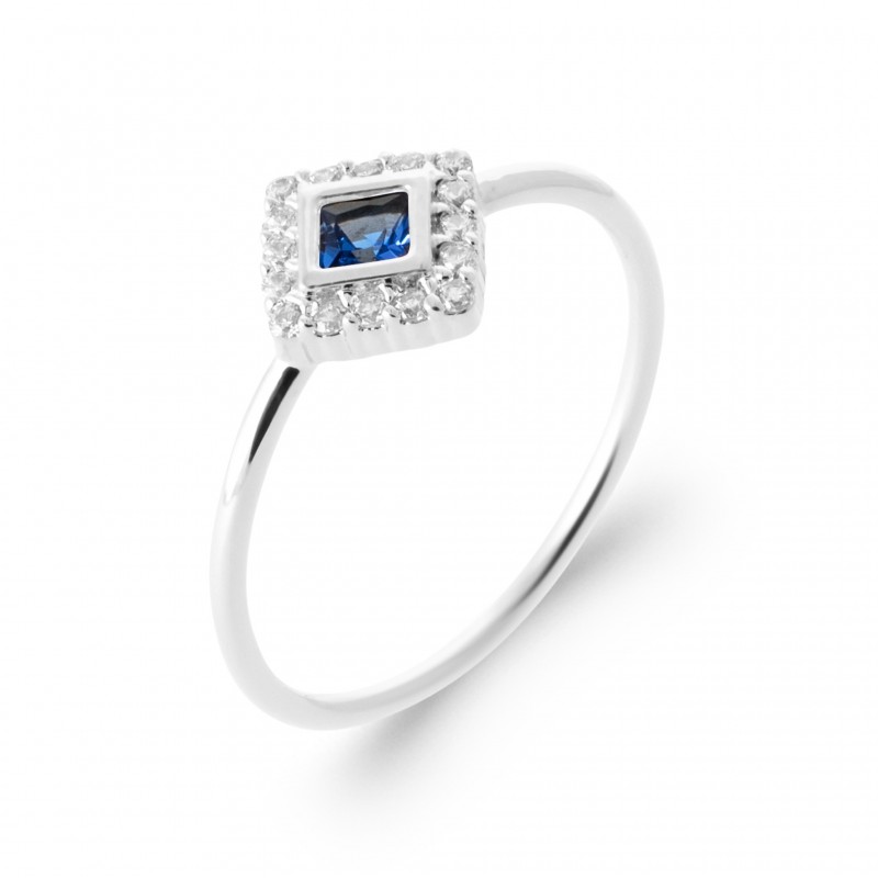 Bague Coque de Nacre Argent 925 et pierre 1972840
