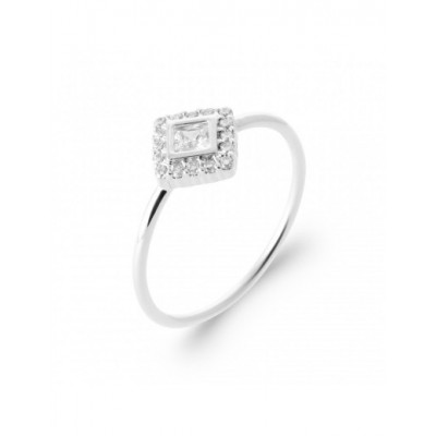 Bague Coque de Nacre Argent 925 et pierre 1972810