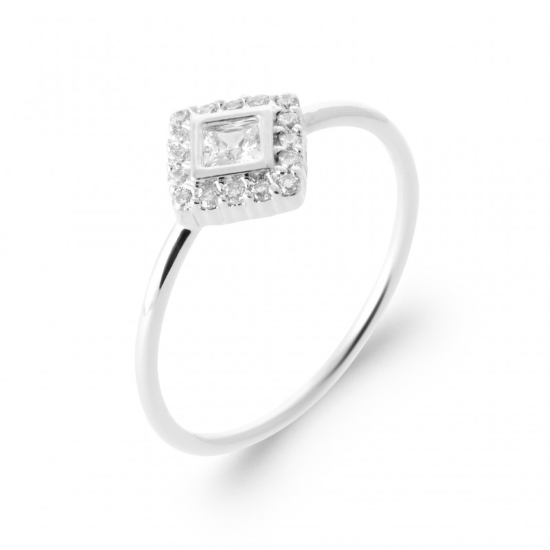Bague Coque de Nacre Argent 925 et pierre 1972810