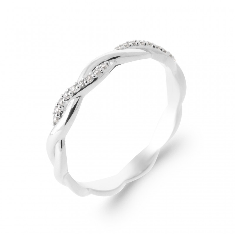 Bague Coque de Nacre Argent et pierre 1971810