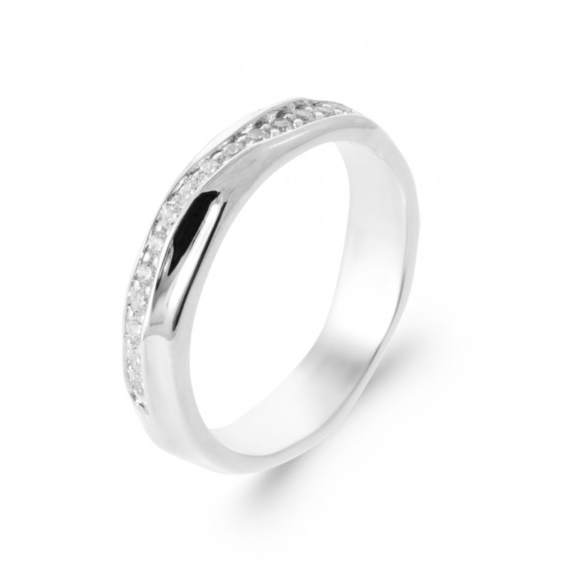 Bague Coque de Nacre Argent et pierre 1971210