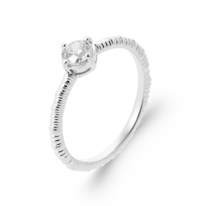 Bague Coque de Nacre Argent 925 et pierre 1968210