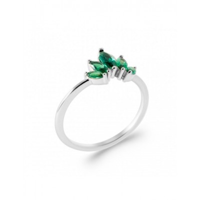 Bague Coque de Nacre Argent 925 et pierre 195190