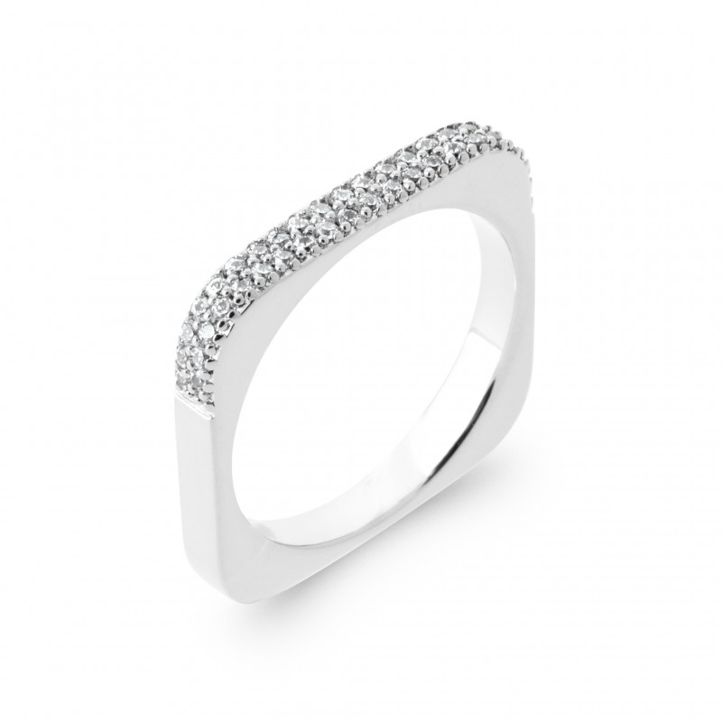 Bague Coque de Nacre Argent 925 et pierre1944310