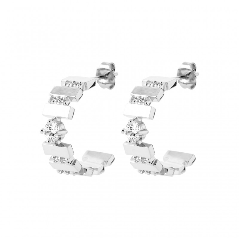 Boucles d'oreilles Coque de Nacre Argent 925 1676610