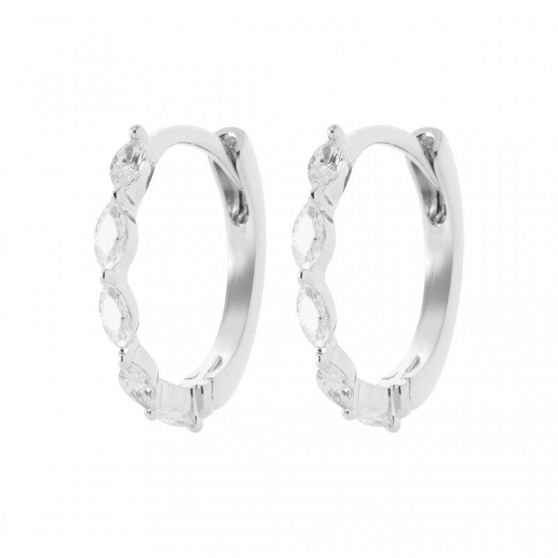 Boucles d'oreilles Coque de Nacre Argent 925 1672010