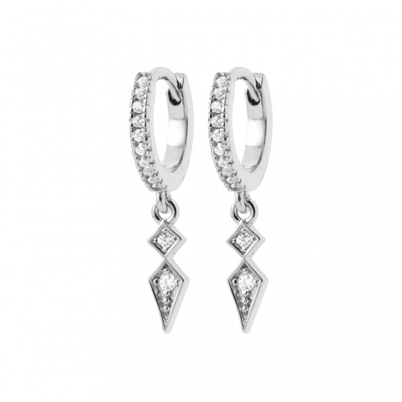 Boucles d'oreilles Coque de Nacre Argent 925 1638310