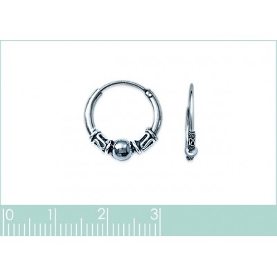 Boucles d'oreilles Coque de Nacre Argent 925 1600314