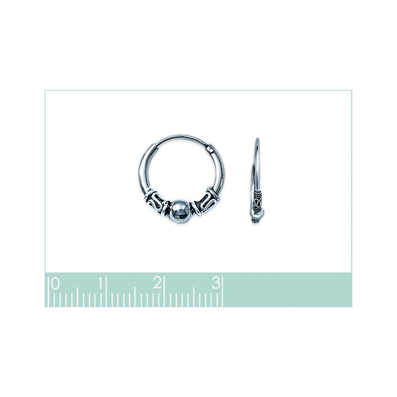 Boucles d'oreilles Coque de Nacre Argent 925 1600314