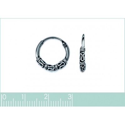 Boucles d'oreilles Coque de Nacre Argent 925 1600214