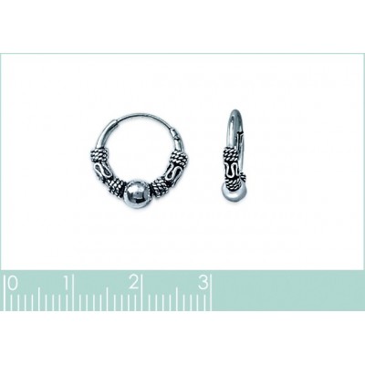 Boucles d'oreilles Coque de Nacre Argent 925 16002012