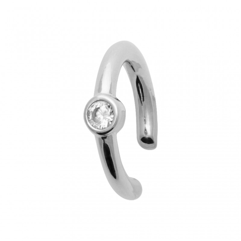 Boucle d'oreille Coque de Nacre Argent 925 1593410