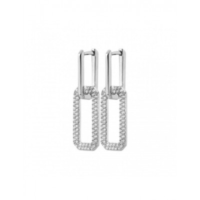 Boucles d'oreilles Coque de Nacre Argent 925 et pierre1591810
