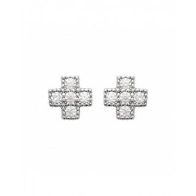 Boucles d'oreilles Coque de Nacre Argent 925 1591710