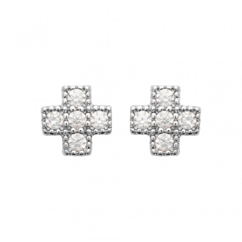 Boucles d'oreilles Coque de Nacre Argent 925 1591710