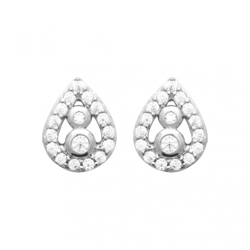 Boucles d'oreilles Coque de Nacre Argent 925 1588310