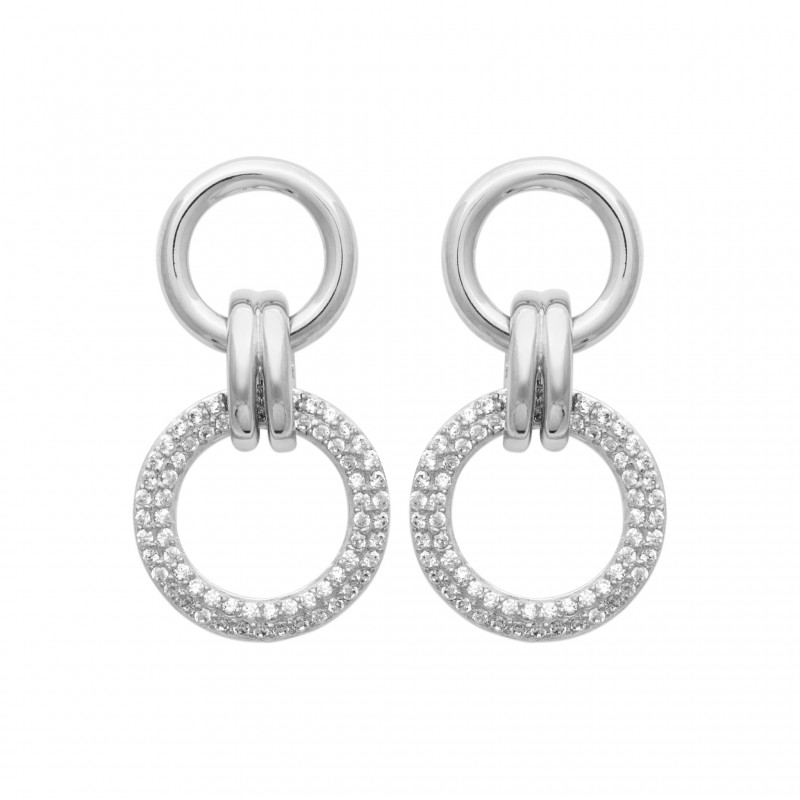 Boucles d'oreilles Coque de Nacre Argent 925 1583710