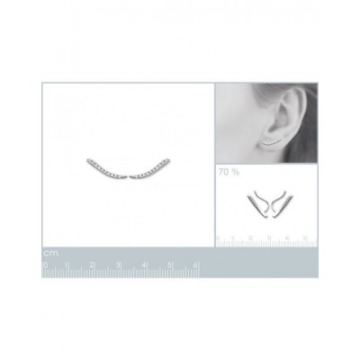 Boucles d'oreilles Coque de Nacre Argent 925 1541210