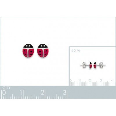 Boucles d'oreilles Coque de Nacre Argent 925 142969