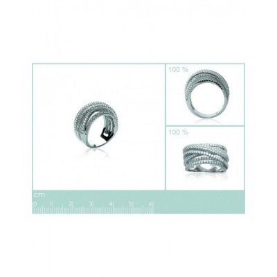 Bague Coque de Nacre Argent 925 et pierre 1219810