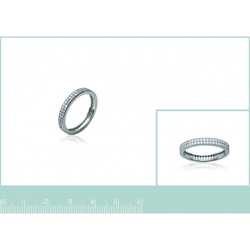 Bague Coque de Nacre Argent et pierre 1217810