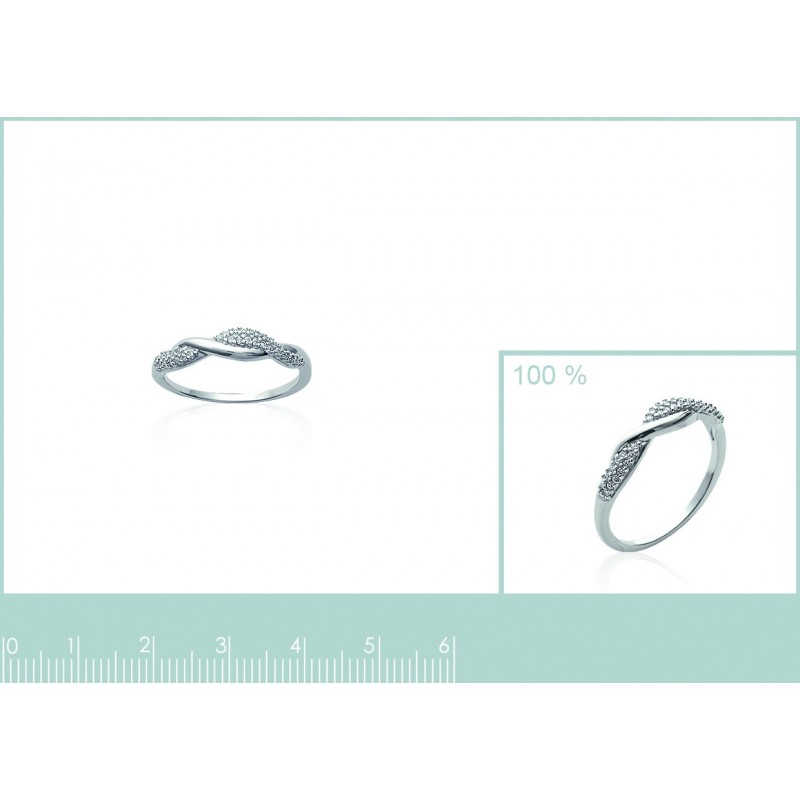 Bague Coque de Nacre Argent et pierre 1176210