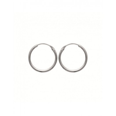 Boucles d'oreilles Coque de Nacre Argent 10218