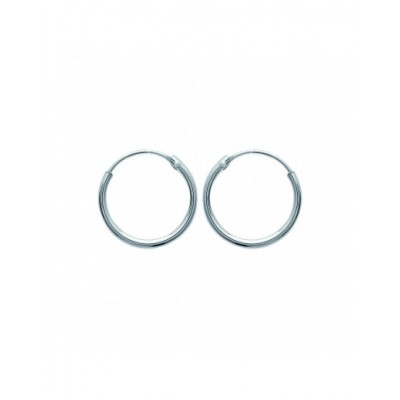 Boucles d'oreilles Coque de Nacre Argent 10216