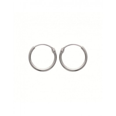Boucles d'oreilles Coque de Nacre Argent 10214