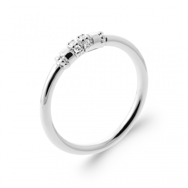 Bague Coque de Nacre Argent et pierre 10000710