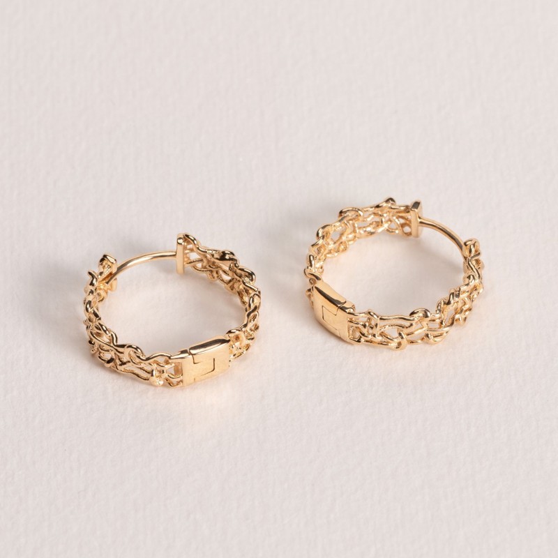 Boucles d'oreilles Ana & Cha Plaqué Or 750 620054120
