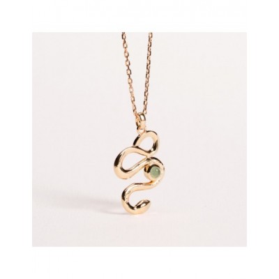 Collier Ana & Cha Plaqué Or 750 et Aventurine 620053345