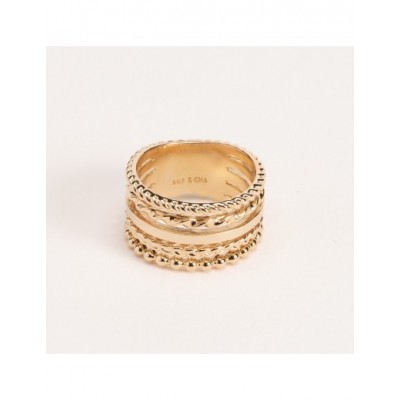 Bague Ana & Cha Plaqué Or 750 6200524