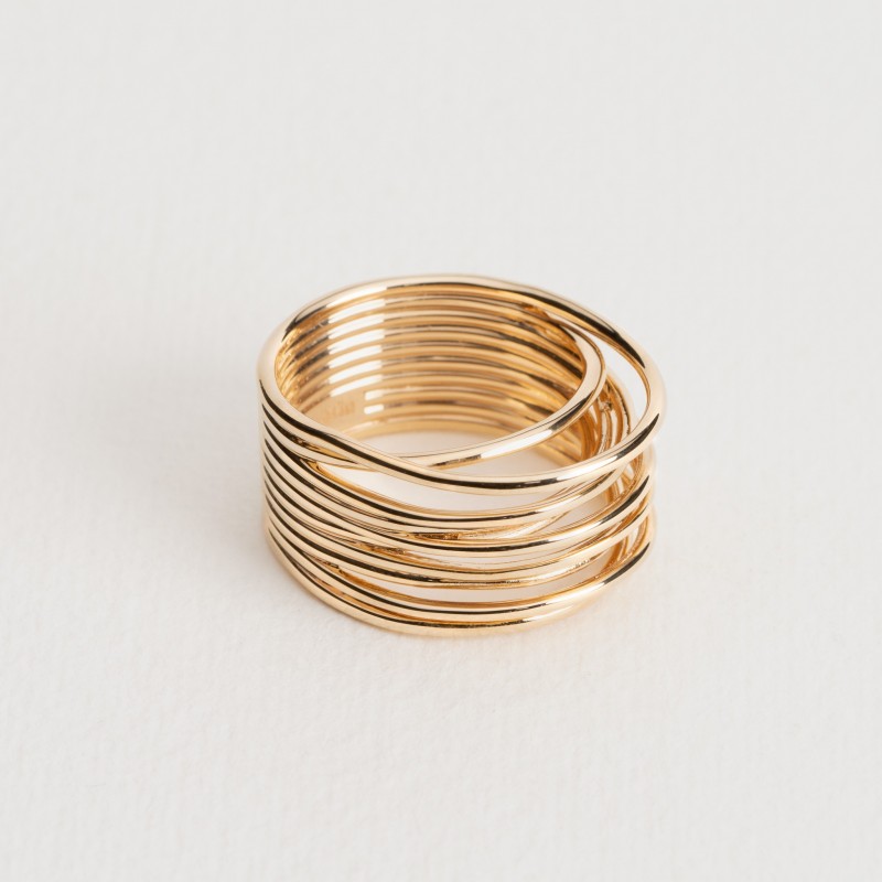 Bague Ana & Cha Plaqué Or 750 6200438