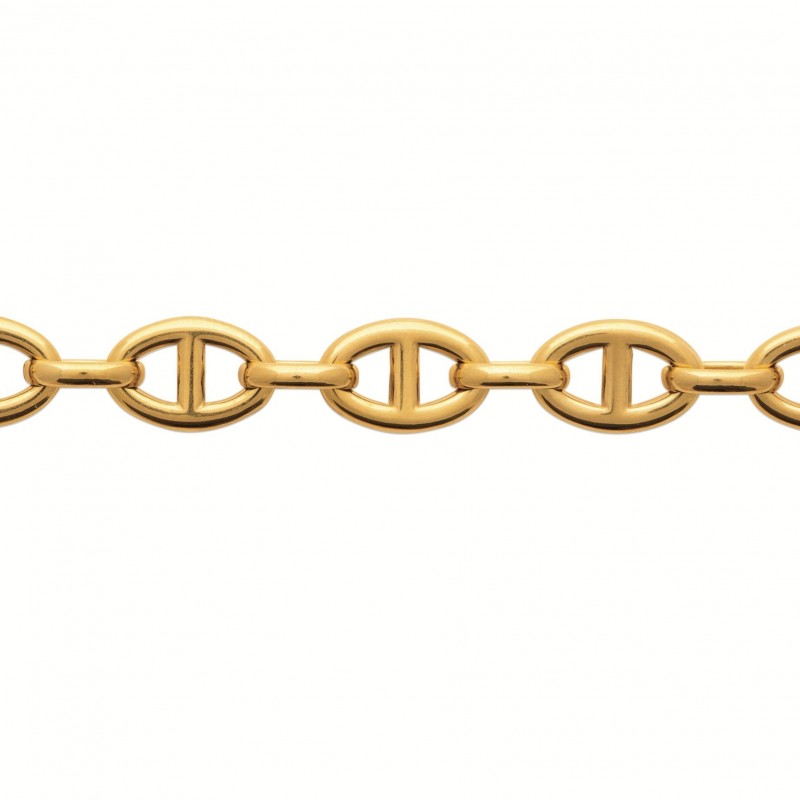 Bracelet Coque de Nacre Acier doré 31226521