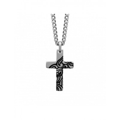 Collier Coque de Nacre Acier noir 31225255