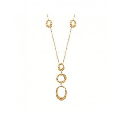 Collier Coque de Nacre Acier doré 31224955